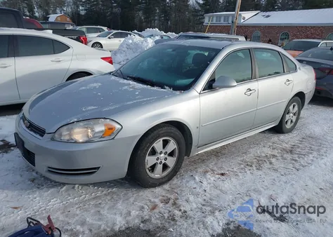 2009 Chevrolet Impala Lt z USA, uszkodzony, nr VIN 2G1WT57N691304623